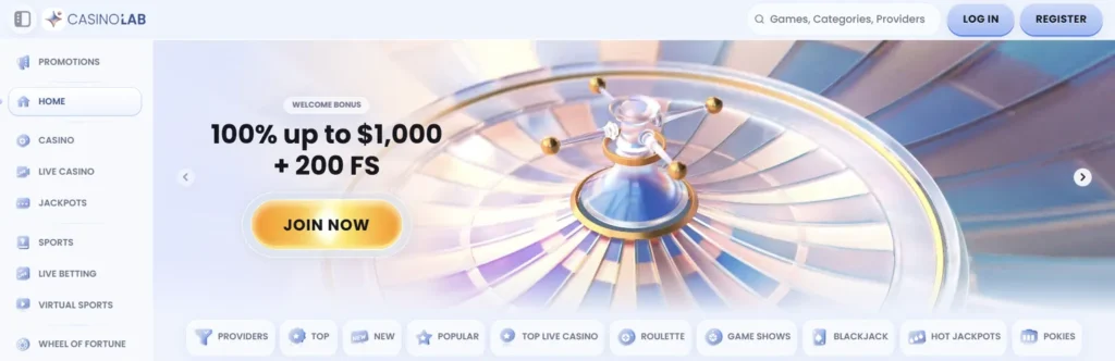 casinolab casino